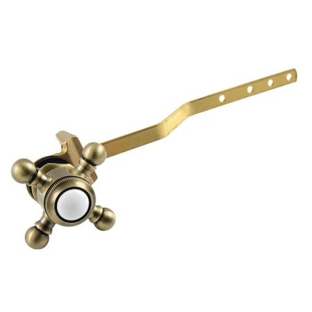 Kingston Brass Front Mount Toilet Tank Lever, Antique Brass KTBX3